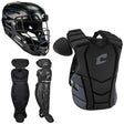 Champro Optimus Select Plus Catcher Kit | Champro CBSN4 BLACK Adult Catchers Equipment Sets