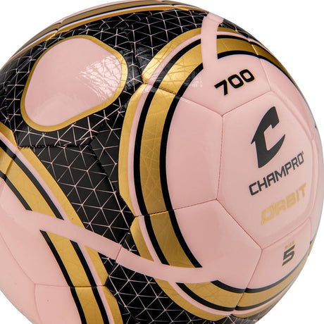 Champro ORBIT Soccer Ball | Champro SB700 LIGHTPINKVEGASGOLDBLACK 3 Soccer Balls