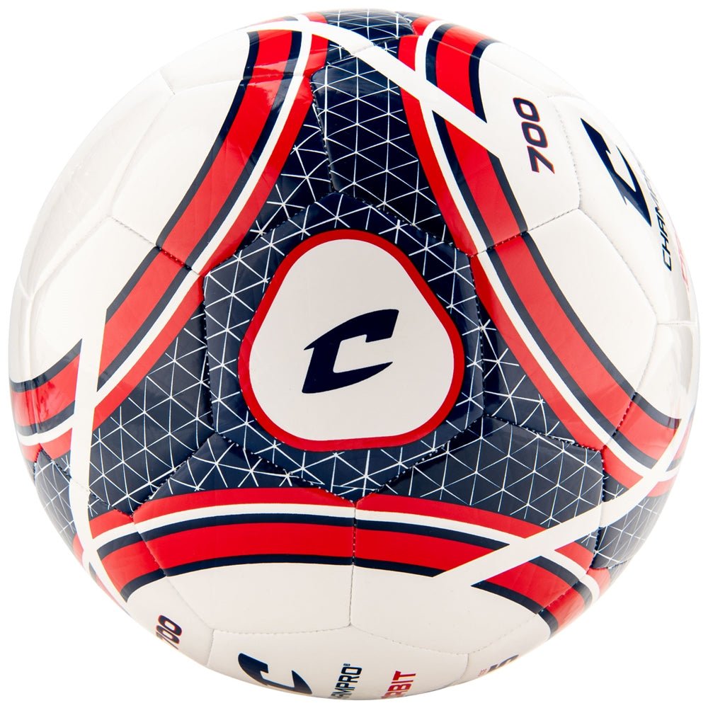 Champro ORBIT Soccer Ball | Champro SB700 SCARLETWHITEROYAL 3 Soccer Balls