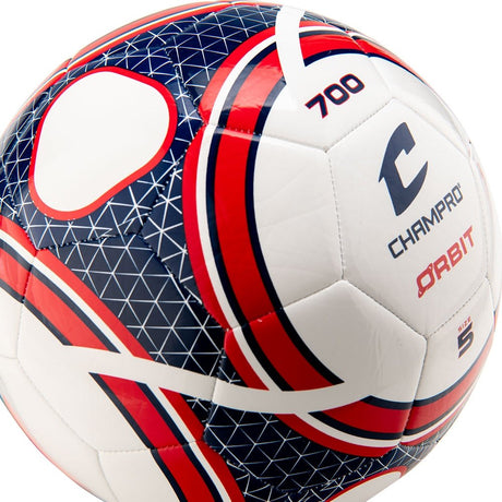 Champro ORBIT Soccer Ball | Champro SB700 SCARLETWHITEROYAL 3 Soccer Balls