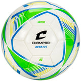 Champro ORIX Soccer Ball | Champro SB1850 ELECTRICGREENAIRFORCEBLUEWHITE 5