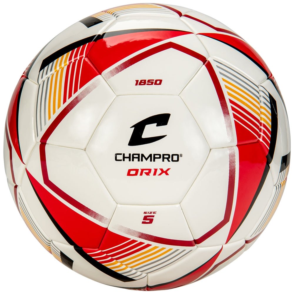 Champro ORIX Soccer Ball | Champro SB1850 SCARLETBLACKWHITE 5