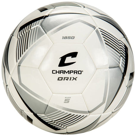 Champro ORIX Soccer Ball | Champro SB1850 SILVERBLACKWHITE 5