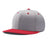 Champro Pennant Snapback | Champro HC4 GR6GREYGREYSCARLET S Snapback Caps