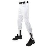 Champro Performance Pull - Up Baseball Pant with Belt Loops Youth | Champro BP1Y WHITE M Baseball & Softball
