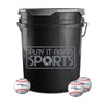 Champro PIAS Bucket w/2 dz CBB - 200D | Champro CBB200DB - PIAS Standard Standard Baseballs
