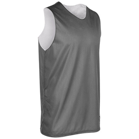 Champro Polyester Reversible Basketball Jersey - Adult | Champro BBJP CHARCOALBODYWHITEBODY S Basketball