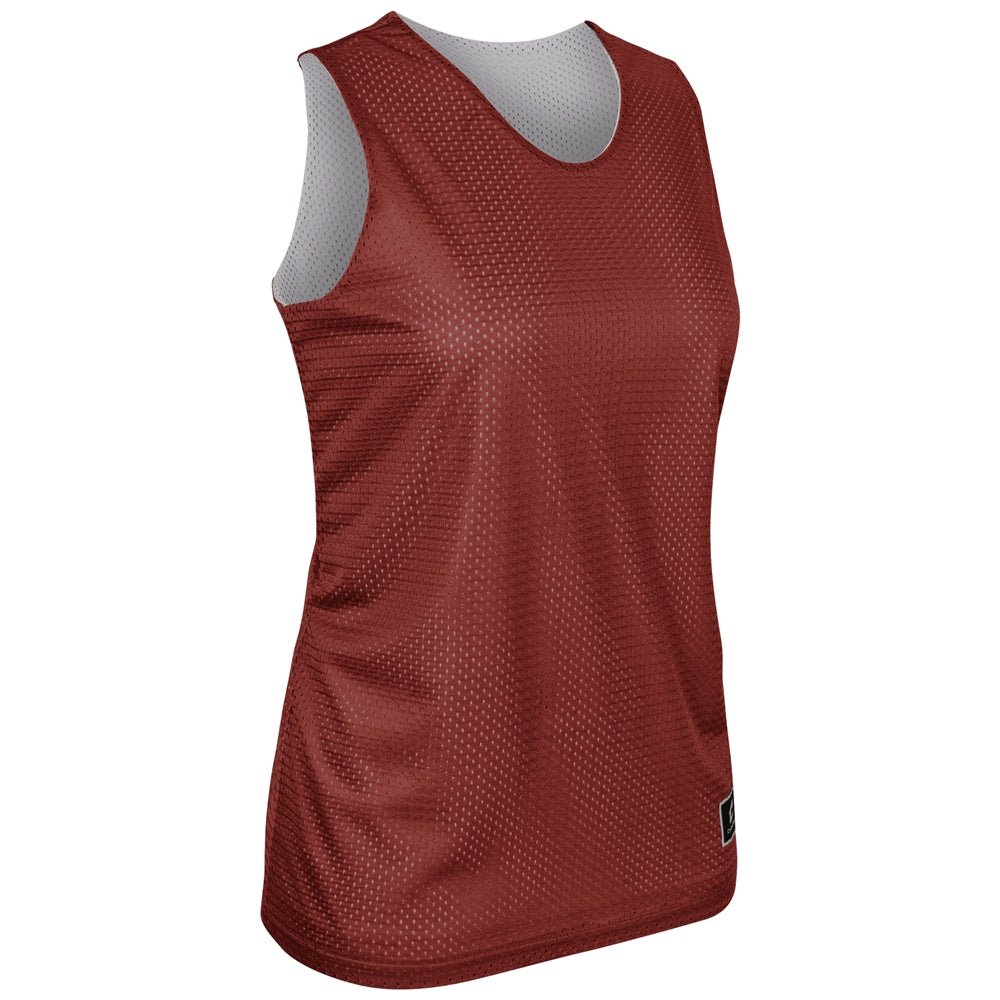 Champro Polyester Reversible Basketball Jersey - Women's | Champro BBJPW CARDINALBODYWHITEBODY S Basketball