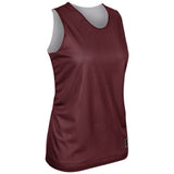 Champro Polyester Reversible Basketball Jersey - Women's | Champro BBJPW MAROONWHITE S Basketball
