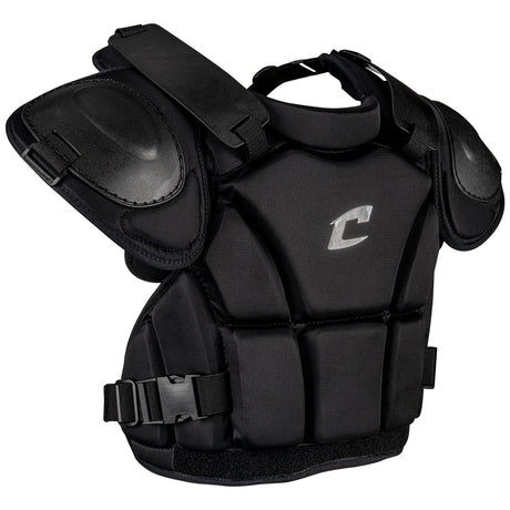 Champro Pro - Plus Umpire Chest Protector | Champro CP13 - CP135 - CP14 BLACK ADULT L (14.5"H) Baseball & Softball Chest Protectors