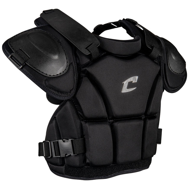 Champro Pro - Plus Umpire Chest Protector | Champro CP13 - CP135 - CP14 BLACK ADULT L (14.5"H) Baseball & Softball Chest Protectors