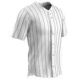 Champro Pro - Style Warp Knit Jersey | Champro BS14 - BS14Y WHITEBLACKPIN S Baseball & Softball Jerseys
