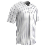 Champro Pro - Style Warp Knit Jersey | Champro BS14 - BS14Y WHITENAVYPIN S Baseball & Softball Jerseys