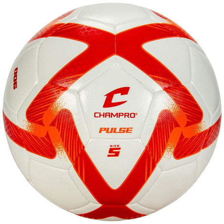 Champro PULSE Soccer Ball | Champro SB900 FIREREDORANGEWHITE 4