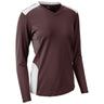 Champro Rally Long Sleeve Volleyball Jersey | Champro VJ10 MAROONWHITE XS Volleyball