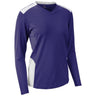 Champro Rally Long Sleeve Volleyball Jersey | Champro VJ10 PURPLEWHITE XS Volleyball