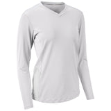 Champro Rally Long Sleeve Volleyball Jersey | Champro VJ10 WHITEWHITE XS Volleyball