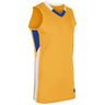 Champro Rebel Basketball Jersey | Champro BBJ21 GOLDROYALWHITE XS Basketball