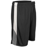 Champro Rebel Basketball Short | Champro BBS21 BLACKSILVERWHITE XS Shorts