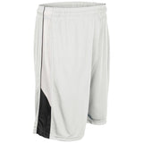 Champro Rebel Basketball Short | Champro BBS21 WHITEBLACKWHITE XS Shorts