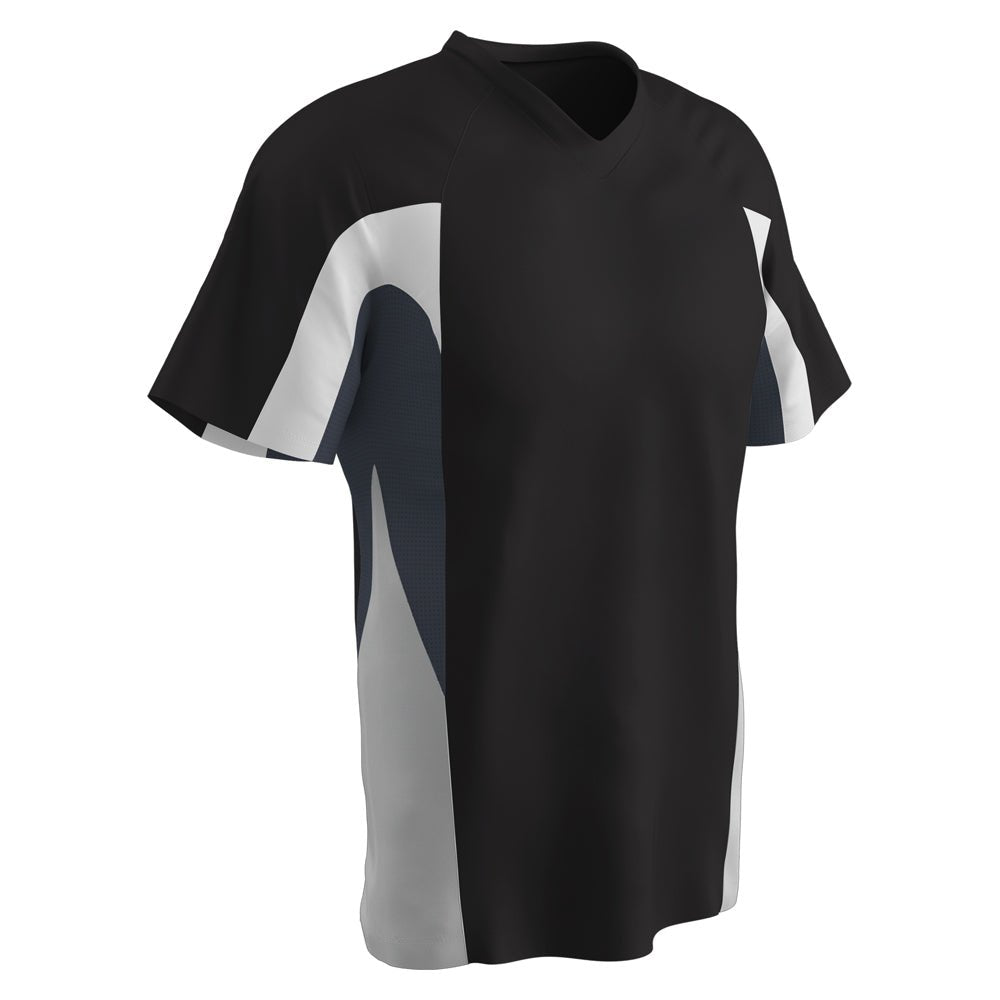 Champro Relief V - Neck Jersey | Champro BS34 BLACKGRAPHITEWHITE S Jerseys