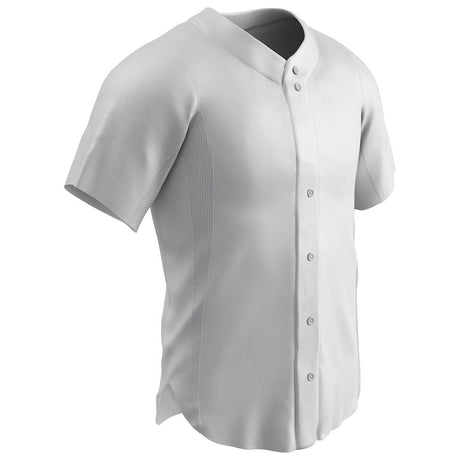 Champro RELIEVER Full Button Baseball Jersey | Champro BS149 WHITE S Baseball & Softball