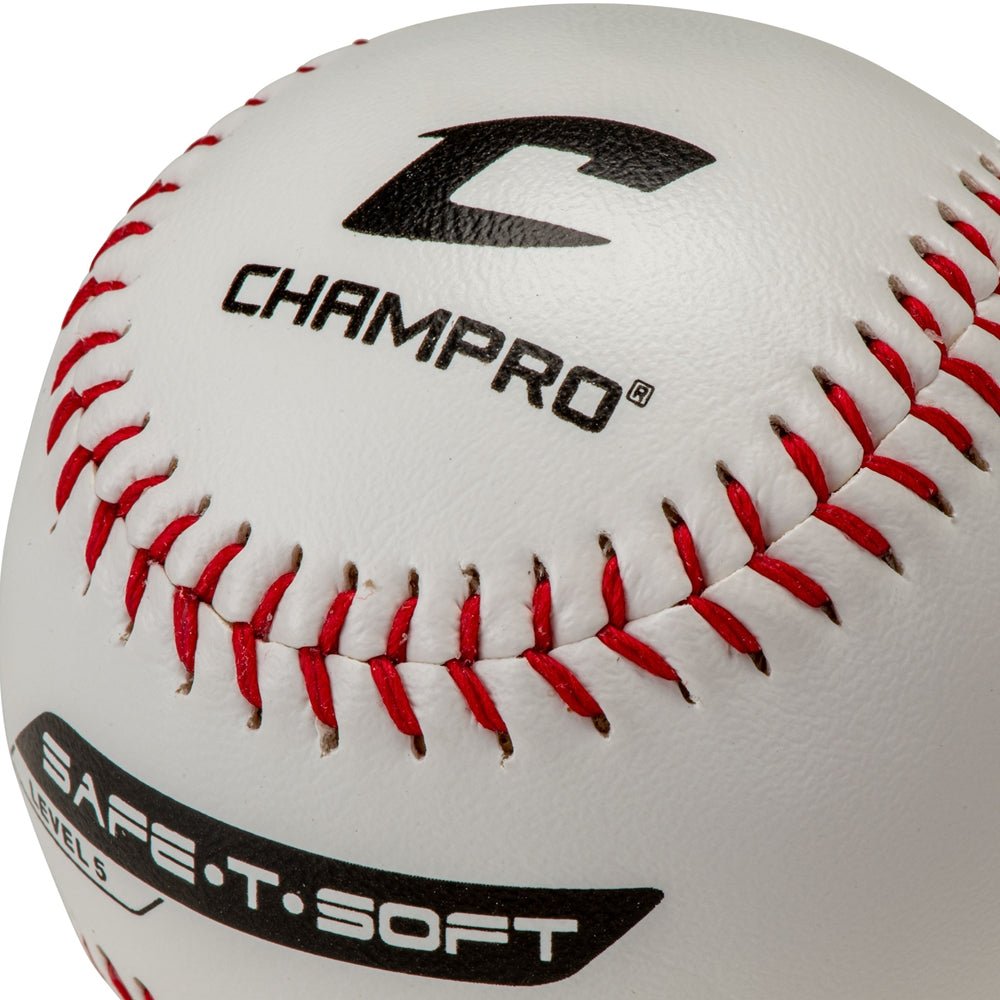 Champro Safe - T - Soft Baseball - Level 5 | Champro CBB - 65 Standard Standard Baseballs