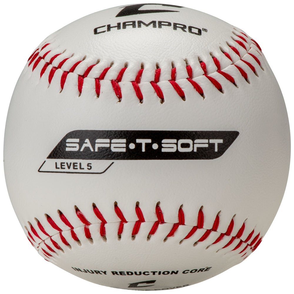Champro Safe - T - Soft Baseball - Level 5 | Champro CBB - 65 Standard Standard Baseballs