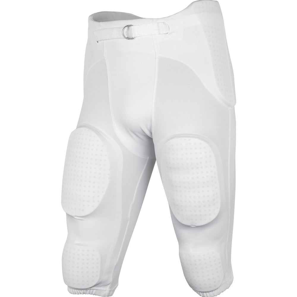Champro SAFETY Integrated Football Practice Pant | Champro FPU13 WHITE Youth 2XS Activewear Pants