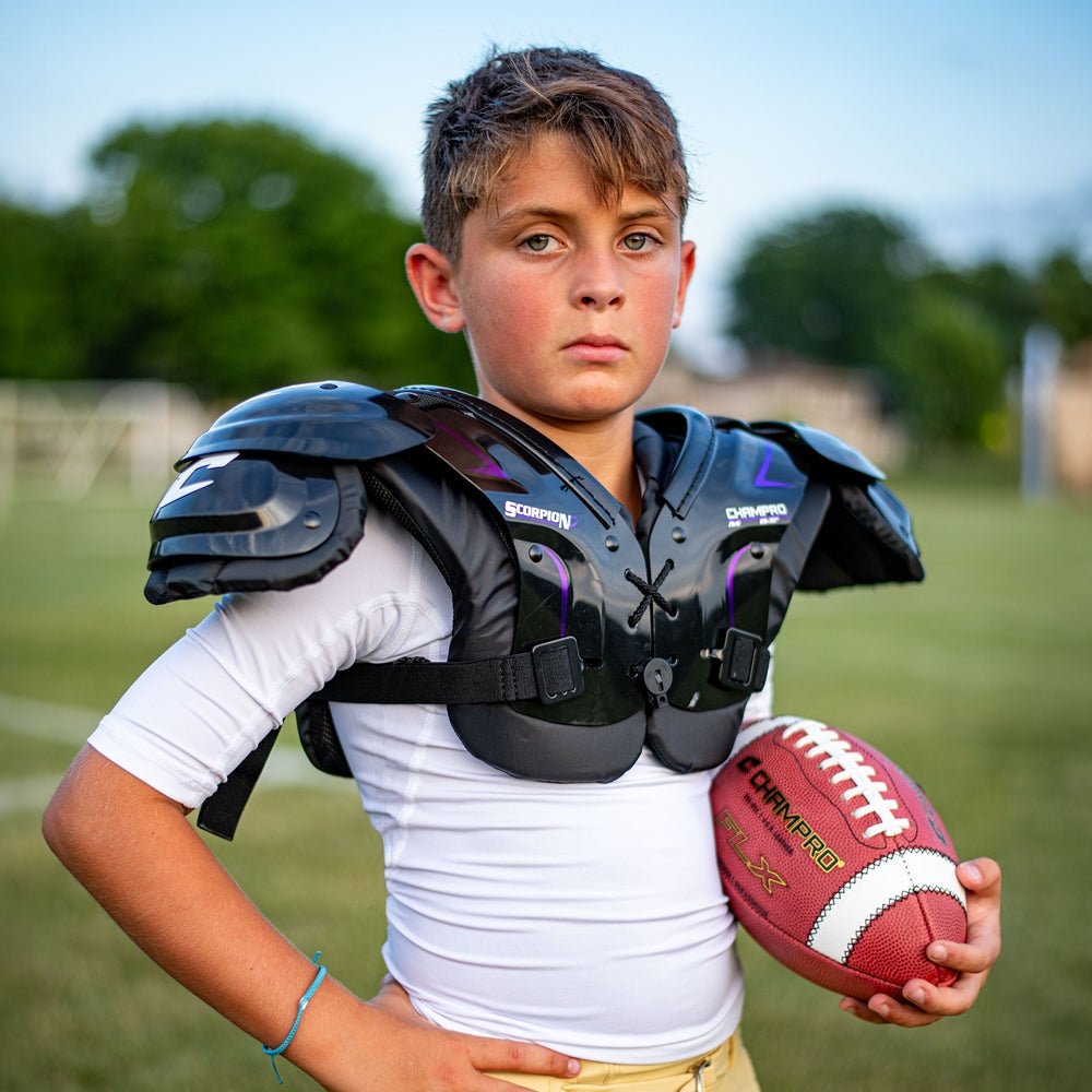 Scorpion Football Shoulder Pad - Youth