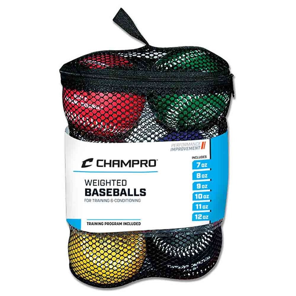Champro Set of 6 Training Baseballs | Champro CBB7S Standard Standard Baseball & Softball