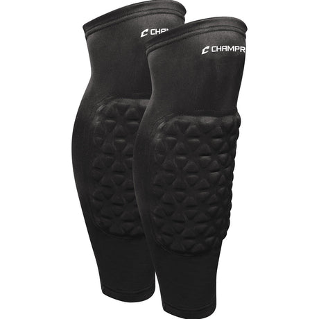 Champro Shin Sleeve | Champro FCSP BLACK JV Soccer Shin Guards