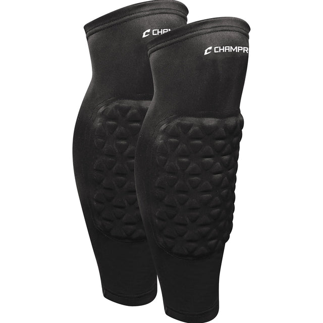Champro Shin Sleeve | Champro FCSP BLACK JV Soccer Shin Guards