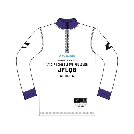 Champro SIZE KIT Juice 1/4 Zip Long Sleeve Pullover | Champro SJFLQ8KIT Standard XS