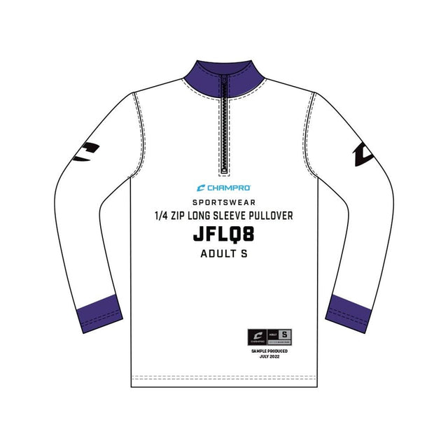 Champro SIZE KIT Juice 1/4 Zip Long Sleeve Pullover | Champro SJFLQ8KIT Standard XS