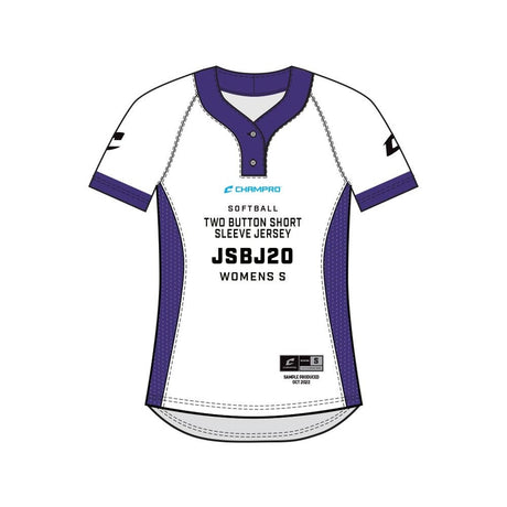 Champro SIZE KIT Juice 2 - Button Short Sleeve Jersey | Champro SJSBJ20KIT Standard XS