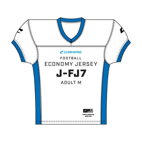 Champro SIZE KIT Juice Economy Football Jersey | Champro SJ - FJ7KIT Standard XS