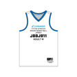 Champro SIZE KIT Juice Fitted Stretch Woven Basketball Jersey | Champro SJBBJ911KIT Standard XS Basketball