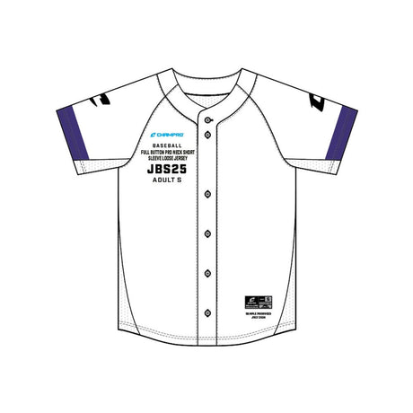 Champro SIZE KIT Juice Full Button Pro Neck Short Sleeve Loose Jersey | Champro SJBS25KIT Standard XS