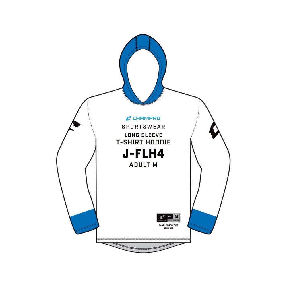 Champro SIZE KIT Juice Long Sleeve T-Shirt Hoodie | Champro SJ - FLH4KIT Standard S Long Sleeve T-Shirts