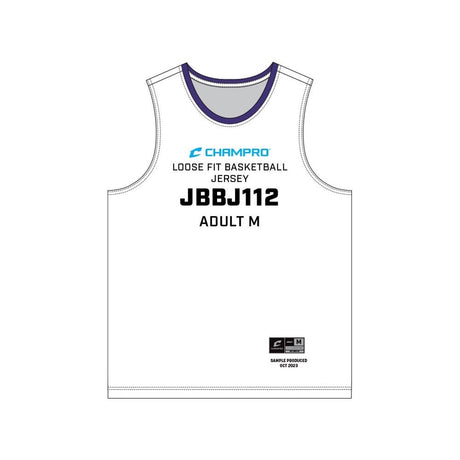 Champro SIZE KIT Juice Loose Fit Basketball Jersey | Champro SJBBJ112KIT Standard XS Basketball