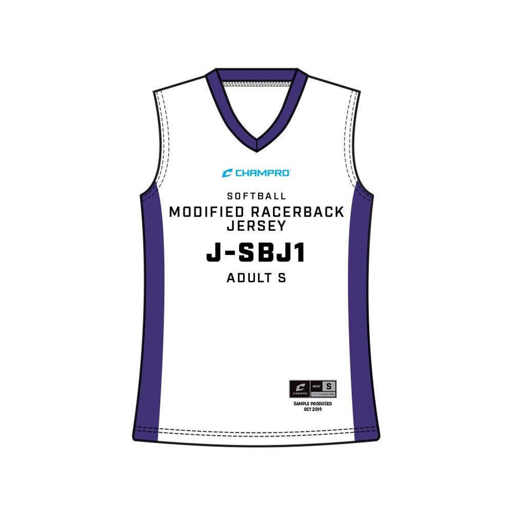 Champro SIZE KIT: Juice Modified Racerback Jersey | Champro SJ - SBJ1KIT Standard XS