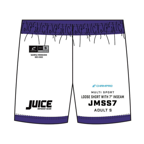Champro SIZE KIT Juice Multi - Sport Loose Short with 7\" Inseam | Champro SJMSS7KIT Standard XS