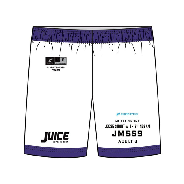 Champro SIZE KIT Juice Multi - Sport Loose Short with 9\" Inseam | Champro SJMSS9KIT Standard S