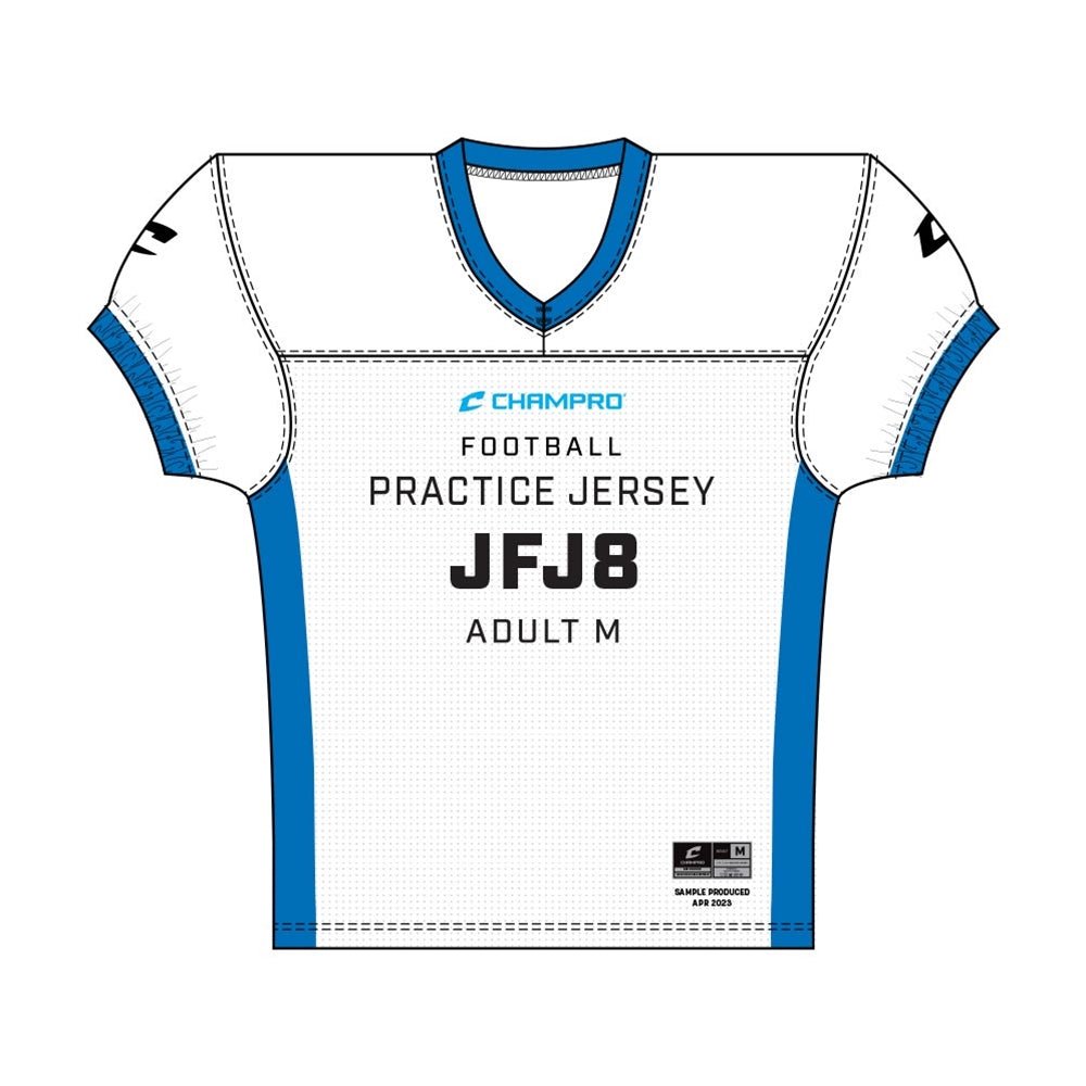 Champro SIZE KIT Juice Practice Football Jersey | Champro SJFJ8KIT Standard S