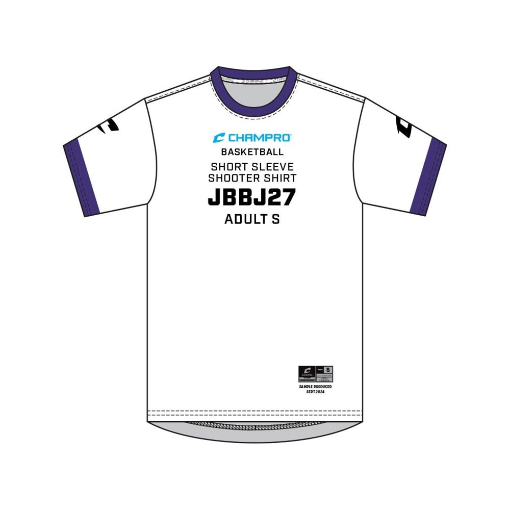 Champro SIZE KIT Juice Short Sleeve Shooter Shirt | Champro SJBBJ27KIT Standard XS