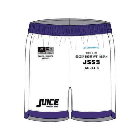 Champro SIZE KIT Juice Soccer Short w/5\" Inseam | Champro SJSS5KIT Standard XS