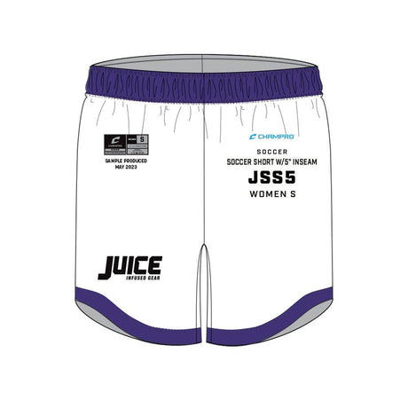Champro SIZE KIT Juice Soccer Short w/5\" Inseam | Champro SJSSW5KIT Standard XS