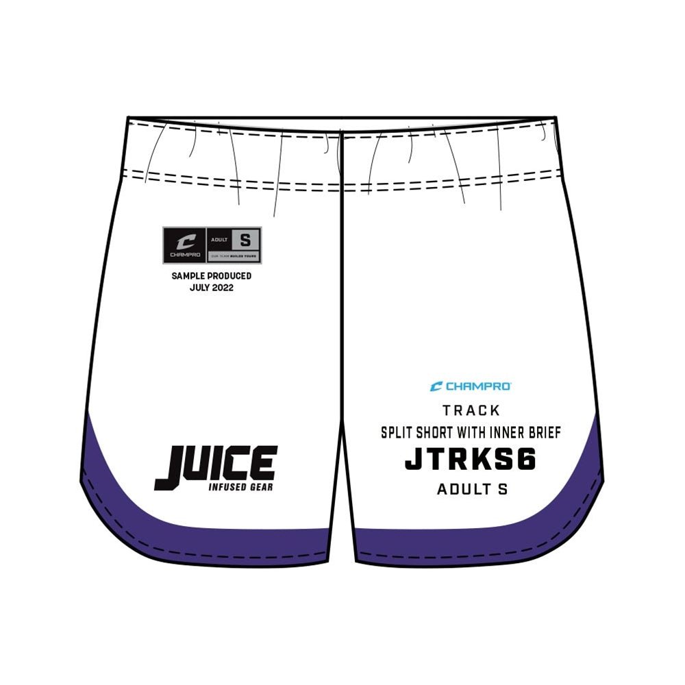 Champro SIZE KIT Juice Split Short with Inner Brief | Champro SJTRKS6KIT Standard XS
