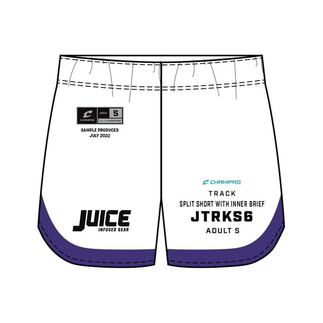 Champro SIZE KIT Juice Split Short with Inner Brief | Champro SJTRKS6KIT Standard XS